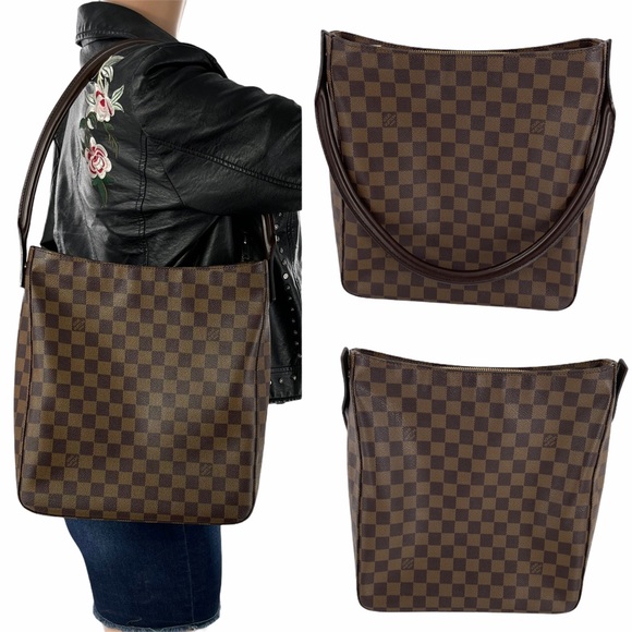 💜✨AUTHENTIC✨💜Looping GM Damier ebene